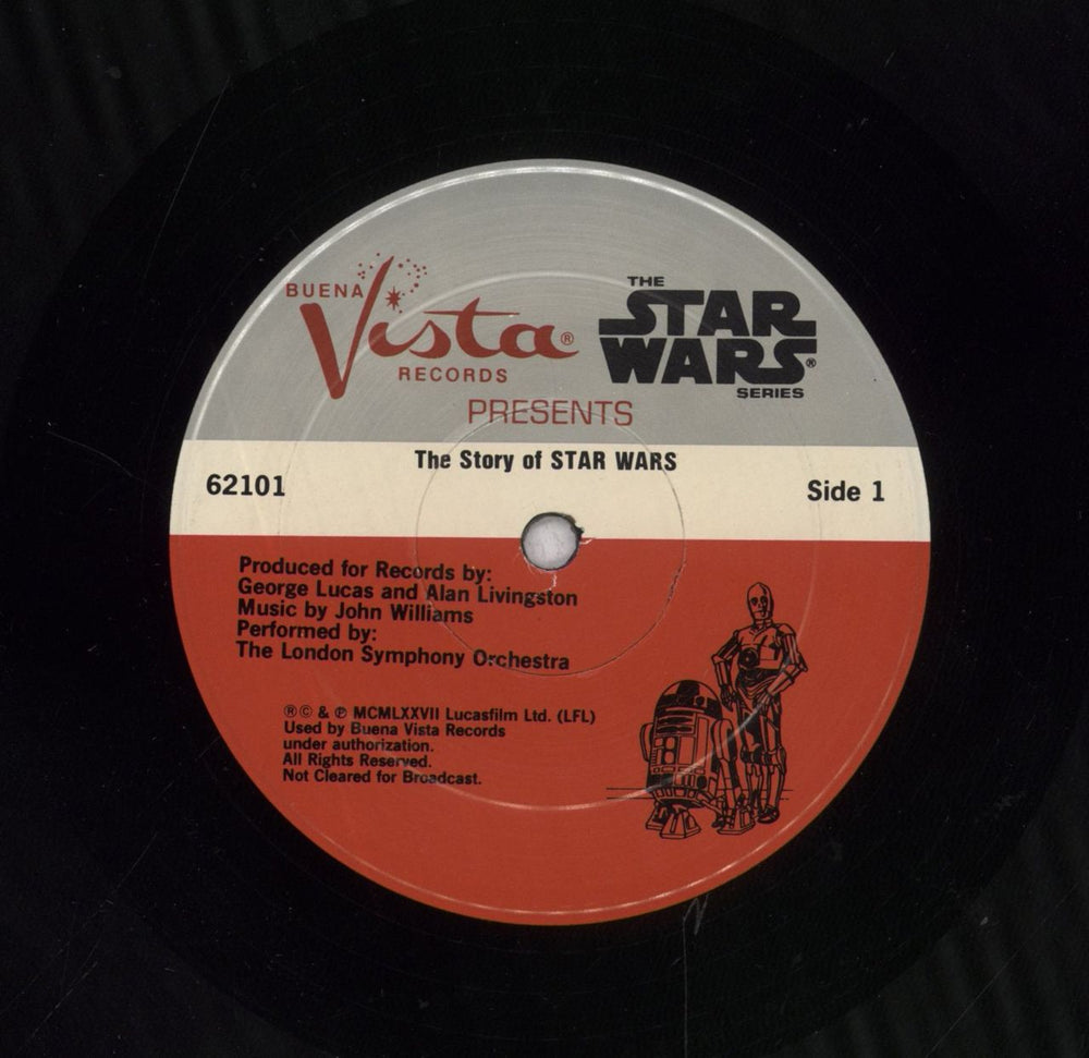 Star Wars The Story Of Star Wars US vinyl LP album (LP record)