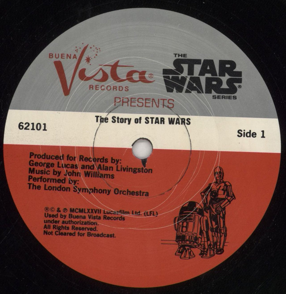 Star Wars The Story Of Star Wars US vinyl LP album (LP record) WRSLPTH853542