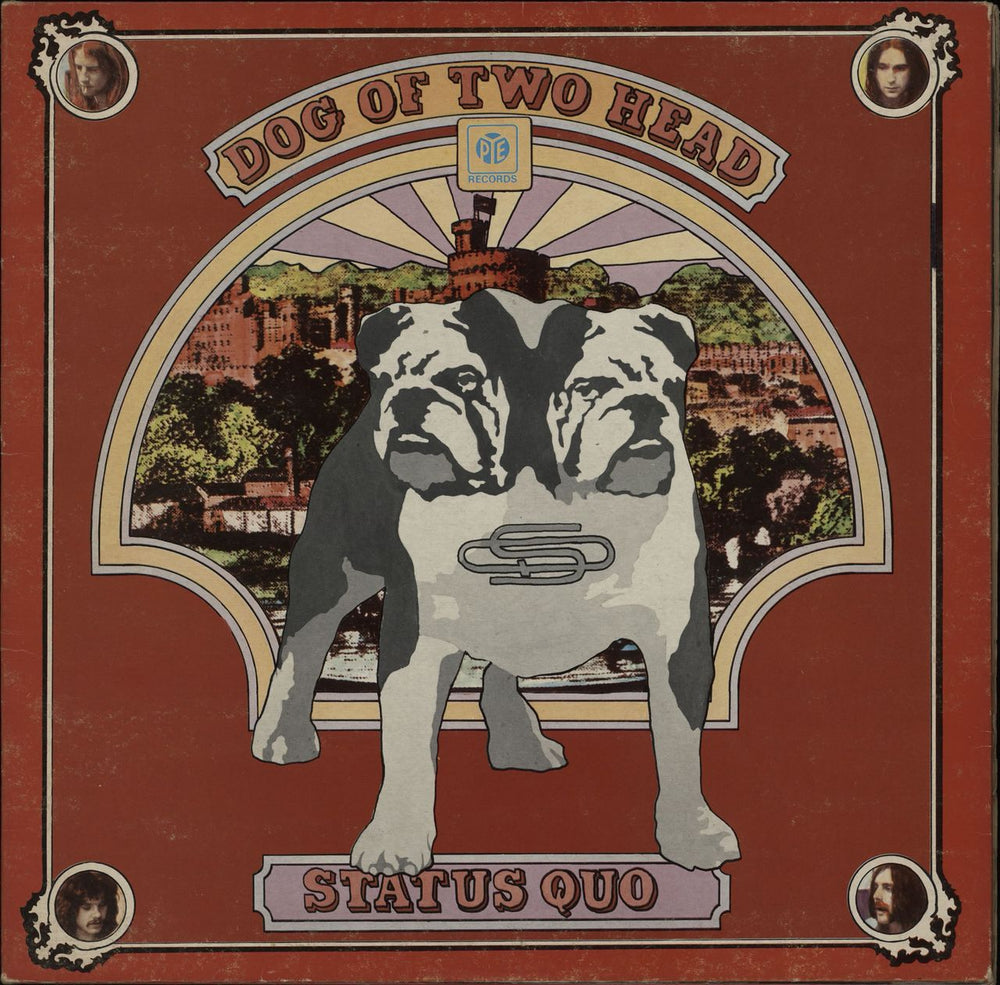 Status Quo Dog Of Two Head - 1st - Translucent Vinyl UK vinyl LP album (LP record) NSPL18371