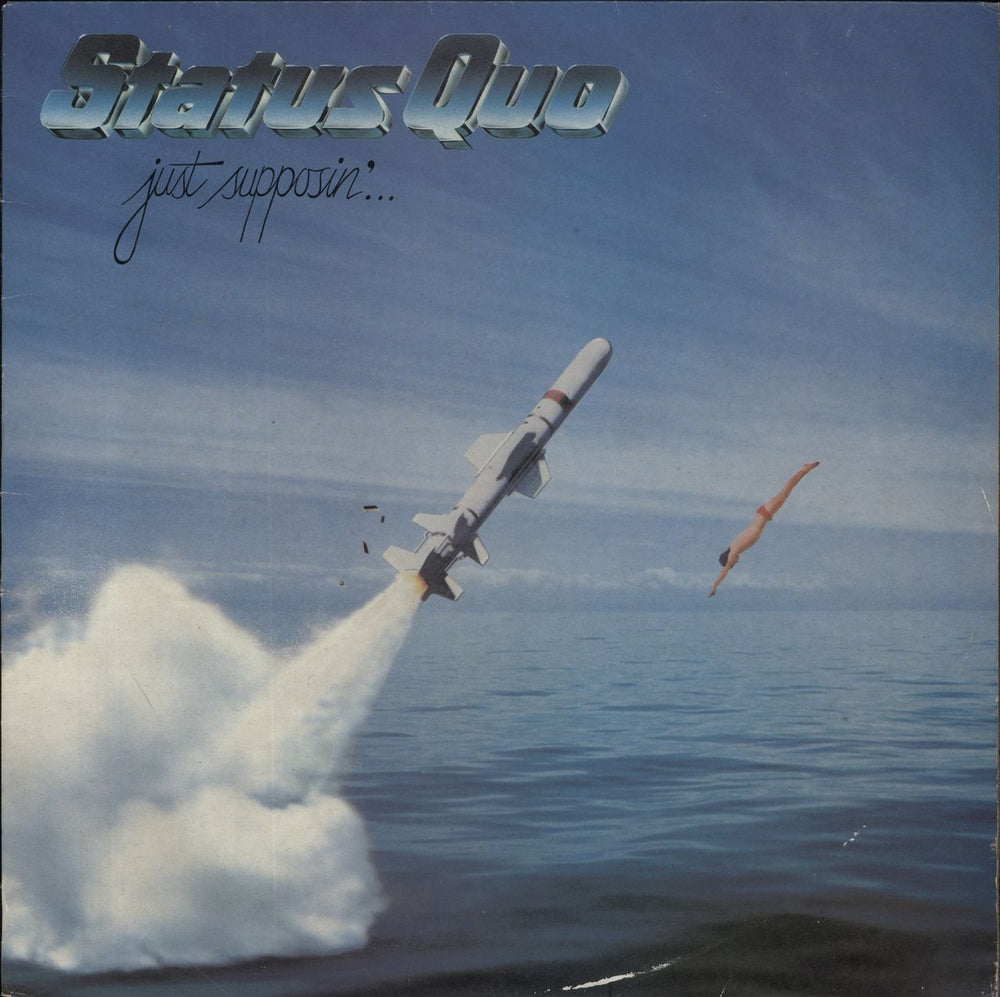 Status Quo Just Supposin' UK vinyl LP album (LP record) 6302057