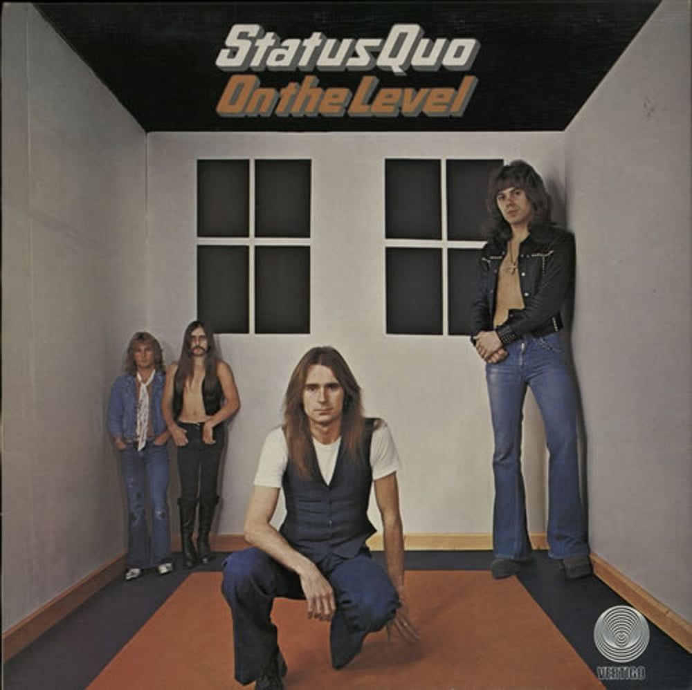 Status Quo On The Level UK vinyl LP album (LP record) 9102002