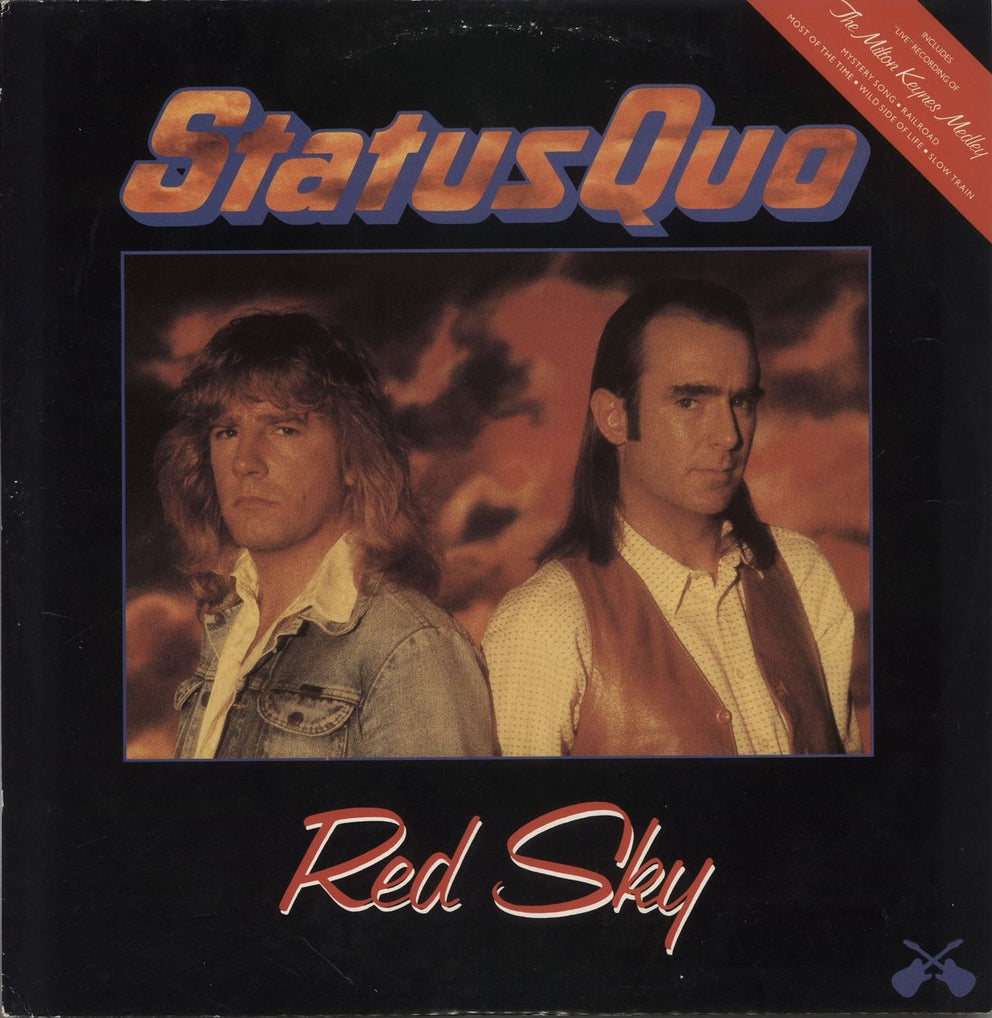 Status Quo Red Sky UK 12" vinyl single (12 inch record / Maxi-single) QUO1912