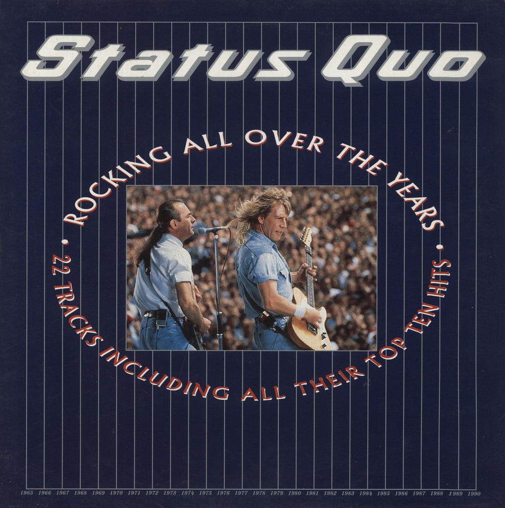 Status Quo Rocking All Over The Years UK 2-LP vinyl record set (Double LP Album) 846797-1