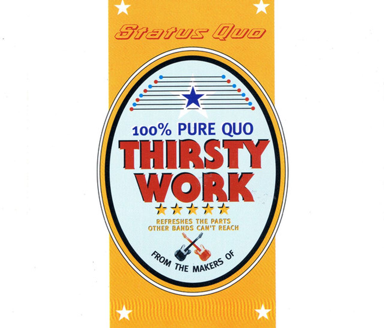 Status Quo Thirsty Work Sampler UK Promo CD single (CD5 / 5") WORK1CD