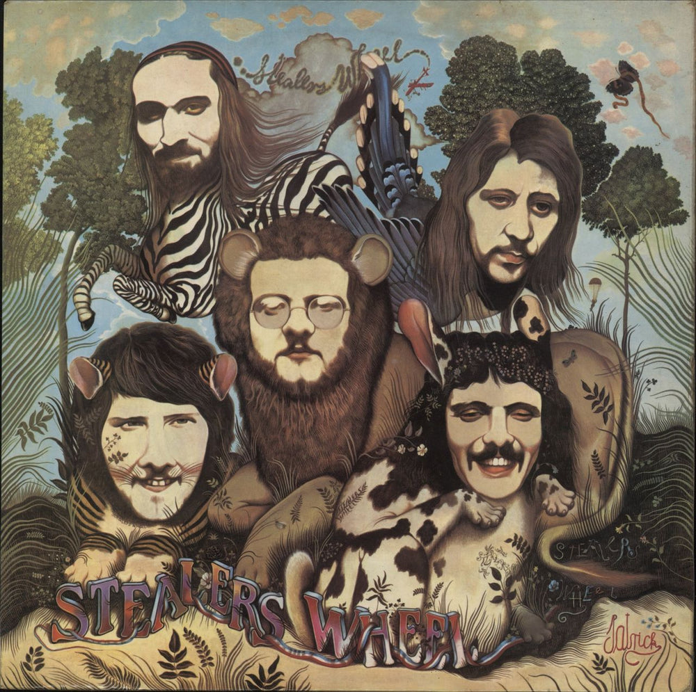 Stealers Wheel Stealers Wheel - 1st - VG UK vinyl LP album (LP record) AMLS68121