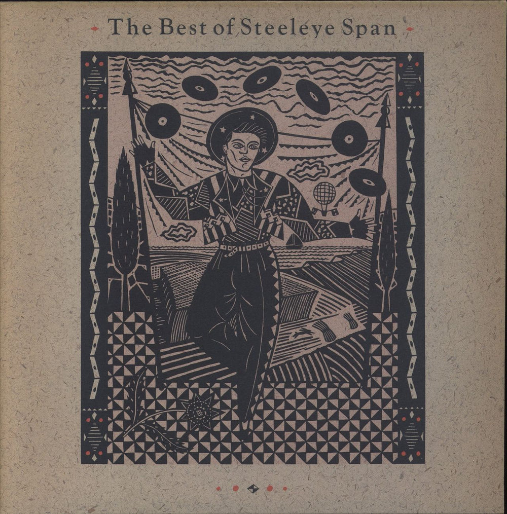 Steeleye Span The Best Of Steeleye Span UK vinyl LP album (LP record) CHR1467