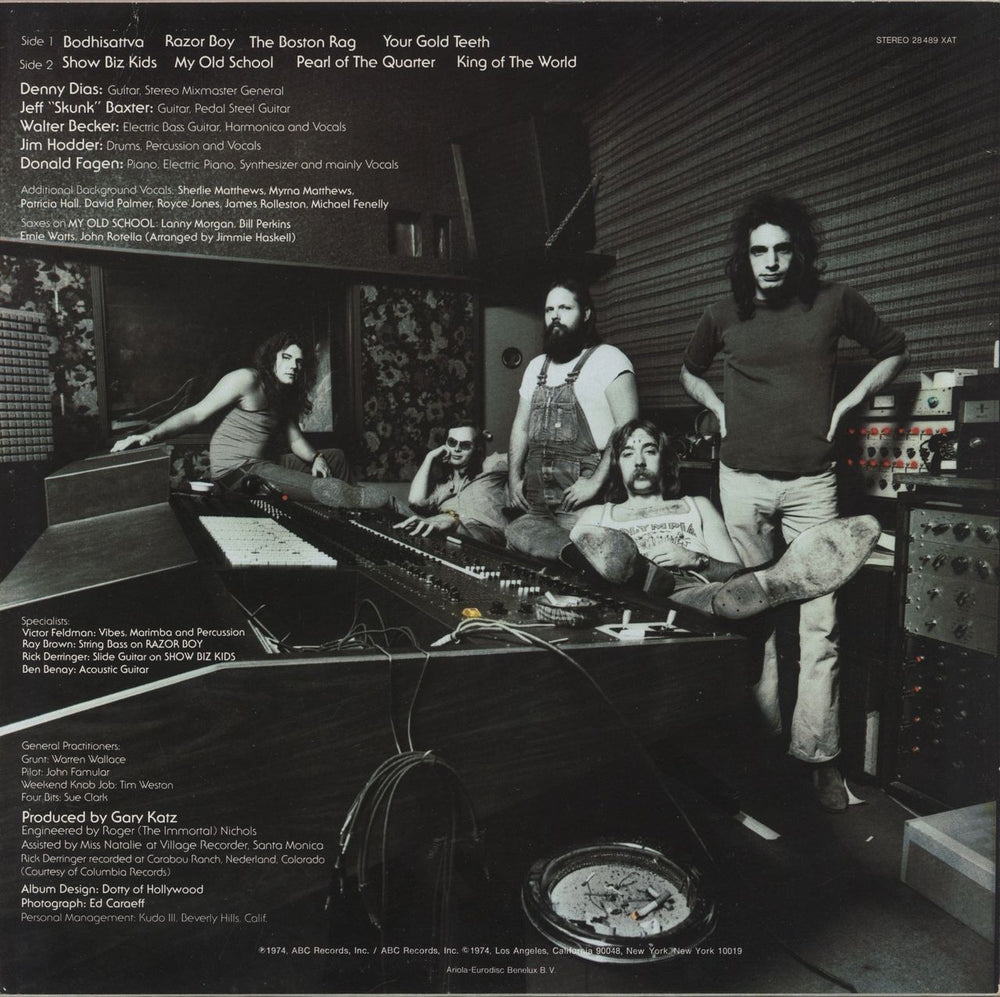 Steely Dan Countdown To Ecstasy Dutch vinyl LP album (LP record)