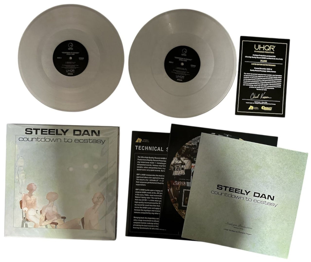 Steely Dan Countdown To Ecstasy - UHQR Clarity Vinyl 45RPM US 2-LP vinyl record set (Double LP Album) S-D2LCO874861