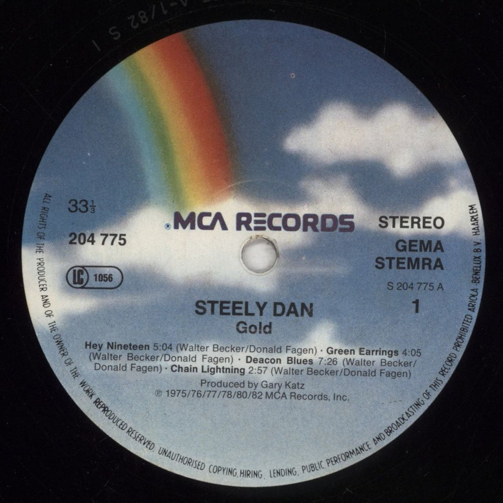 Steely Dan Gold US vinyl LP album (LP record) S-DLPGO430231