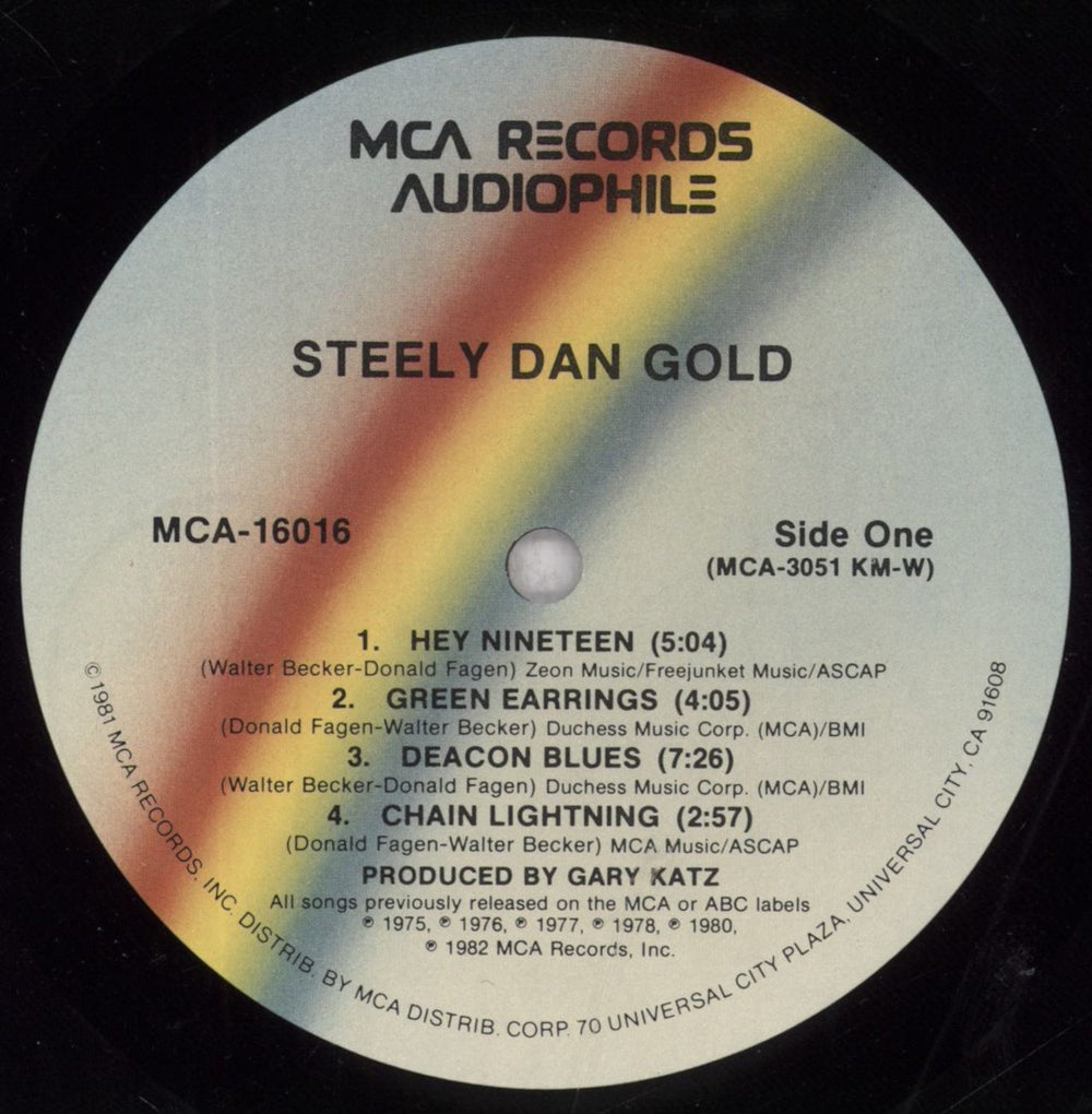 Steely Dan Gold US Vinyl LP — RareVinyl.com