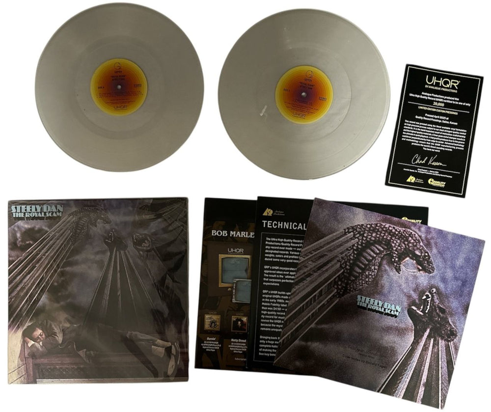 Steely Dan The Royal Scam - UHQR Clarity Vinyl 45RPM US 2-LP vinyl record set (Double LP Album) S-D2LTH874852