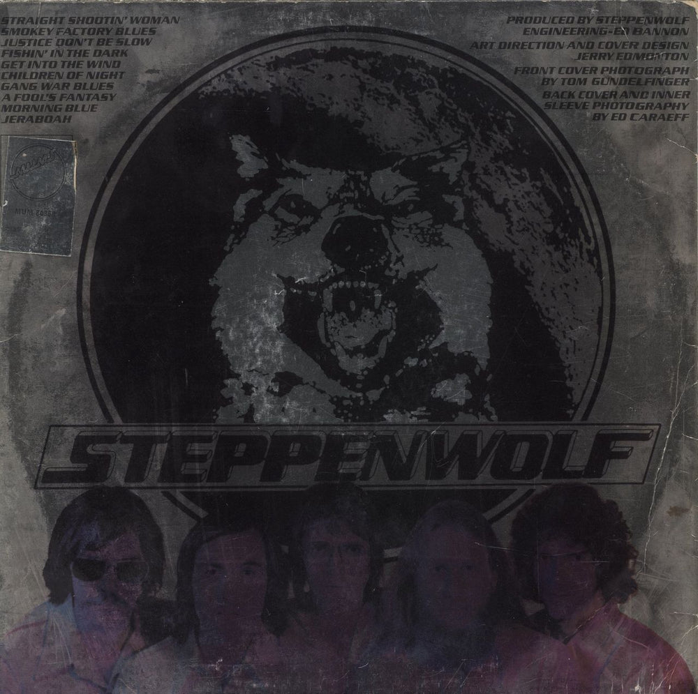 Steppenwolf Slow Flux UK vinyl LP album (LP record)