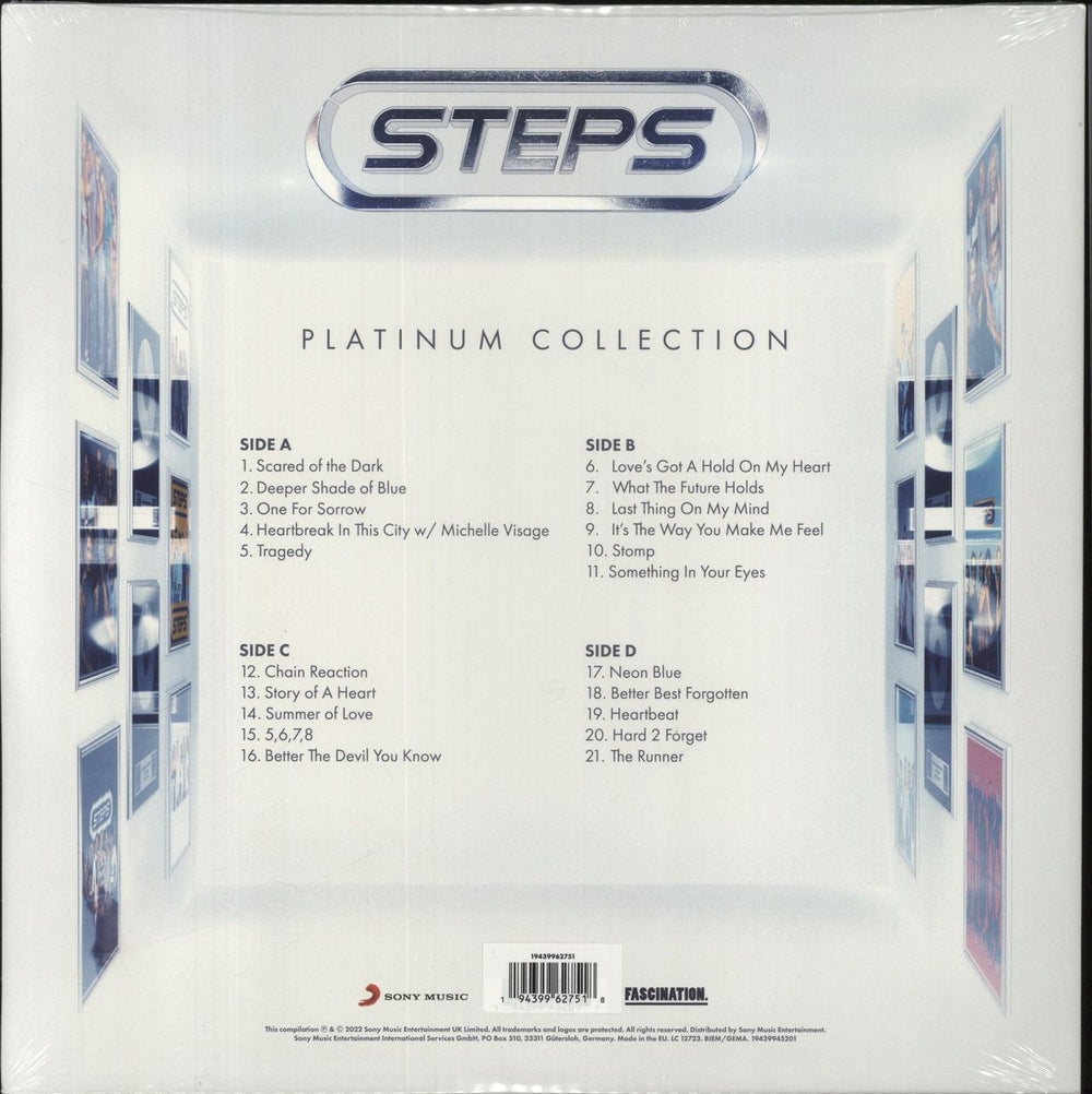 Steps Platinum Collection - Autographed - Sealed UK 2-LP vinyl record set (Double LP Album) 194399627518