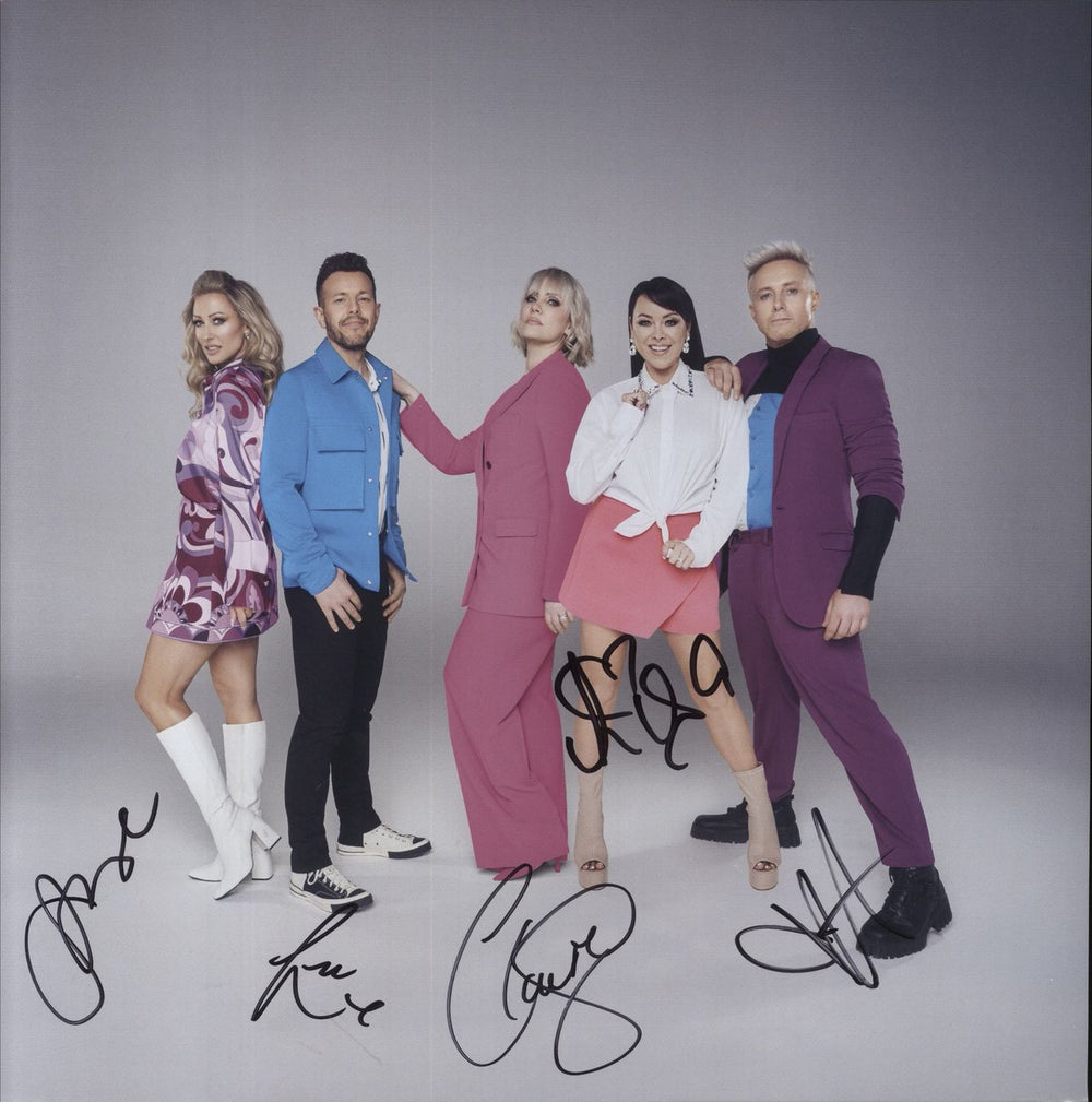 Steps Platinum Collection - Autographed UK picture disc LP (vinyl picture disc album) 194399627617