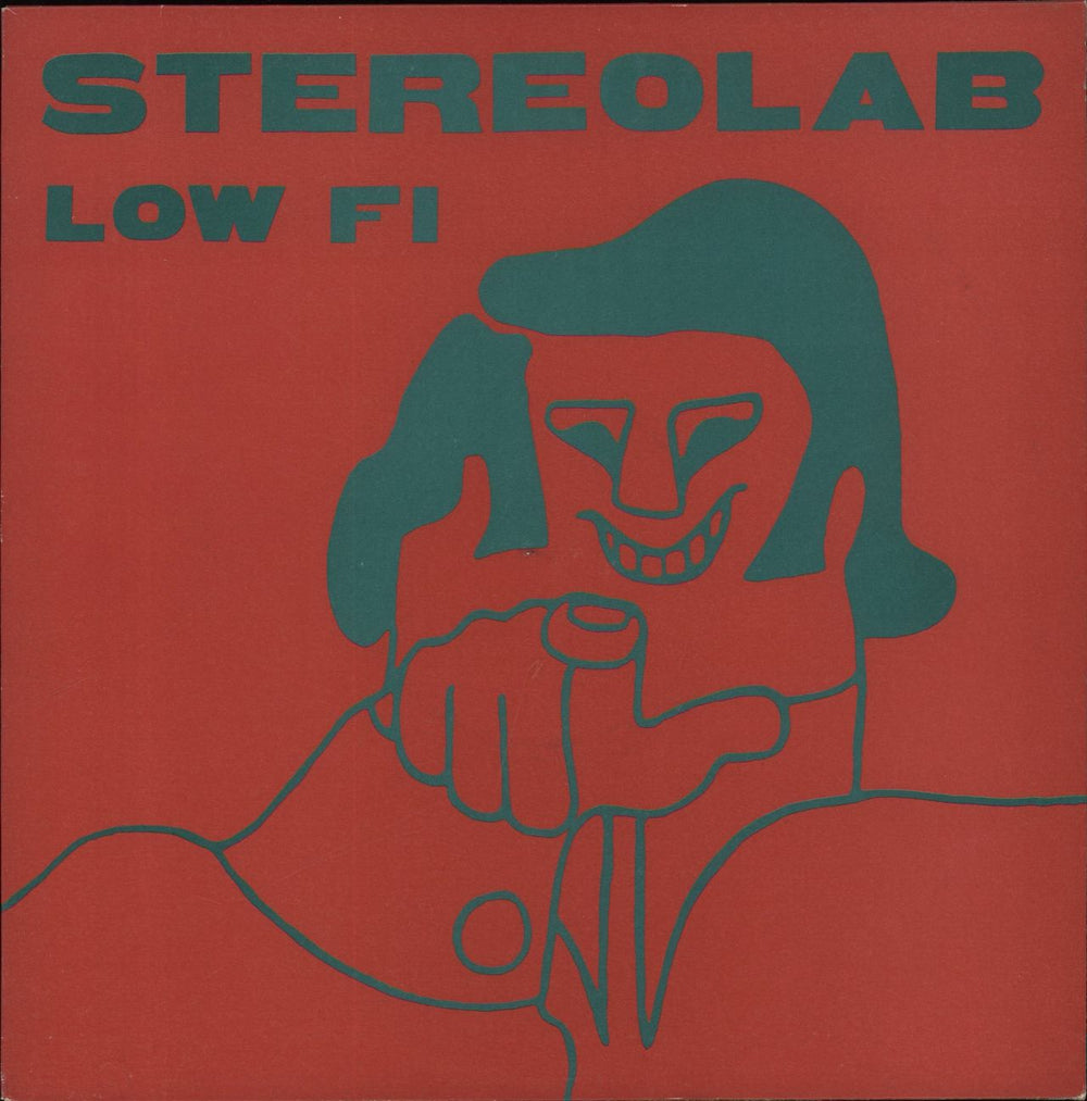 Stereolab Low Fi - Clear vinyl UK 10" vinyl single (10 inch record) PURE14