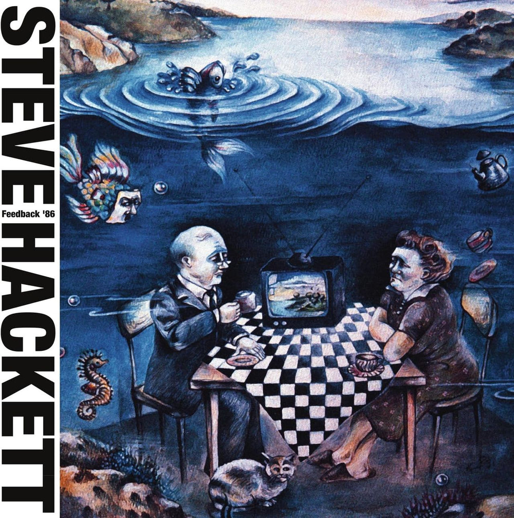 Steve Hackett Feedback '86 - Remastered 180 Gram - Sealed UK vinyl LP album (LP record) IOM706