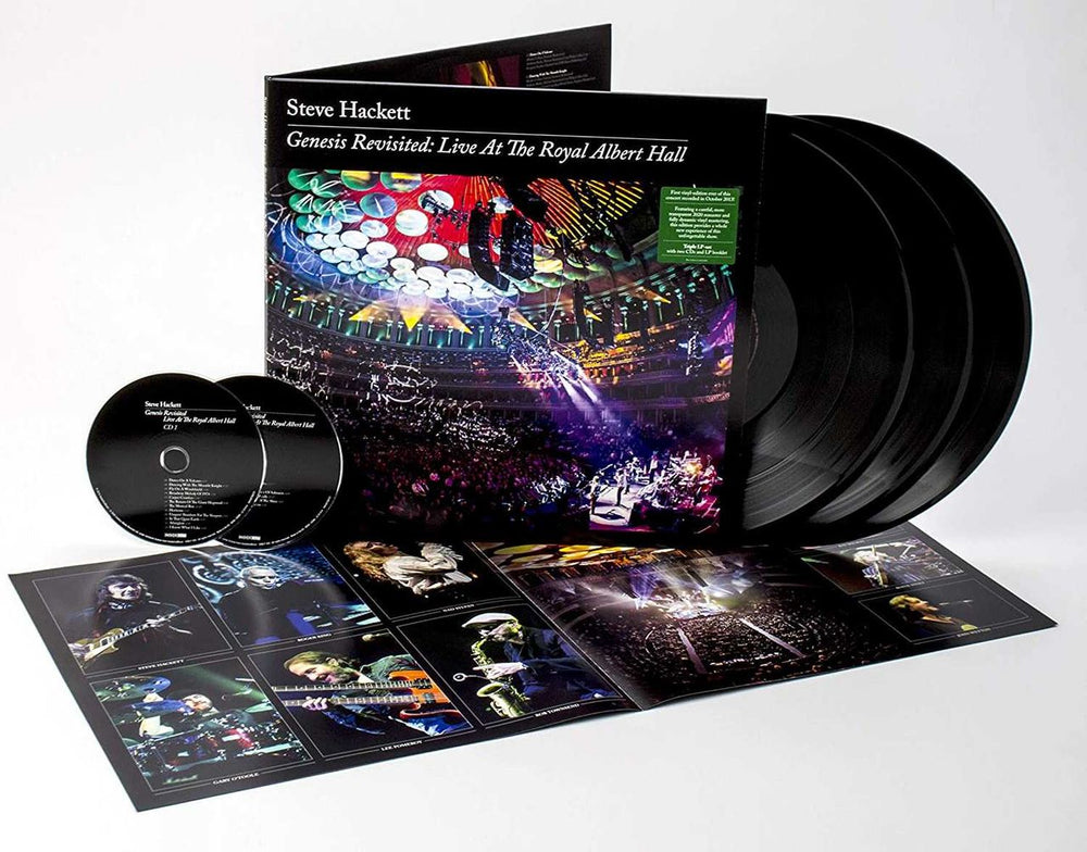 Steve Hackett Genesis Revisited: Live At The Royal Albert Hall UK 3-LP vinyl record set (Triple LP Album) IOMLP400
