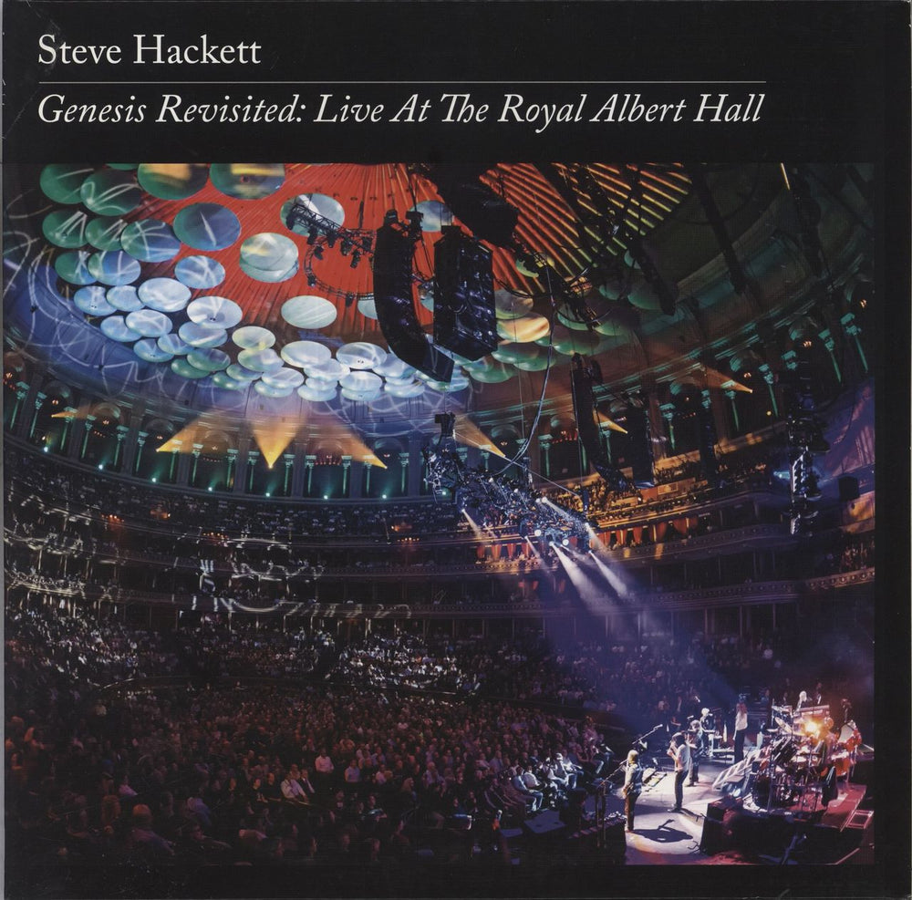 Steve Hackett Genesis Revisited: Live At The Royal Albert Hall - VG Sleeve UK 3-LP vinyl record set (Triple LP Album) IOMLP400