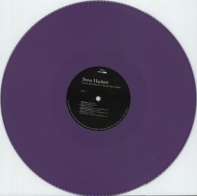 Steve Hackett Genesis Revisited Live: Seconds Out & More - 180 Gram Purple Vinyl + CD + Autographed UK 4-LP vinyl album record set SVE4LGE881675