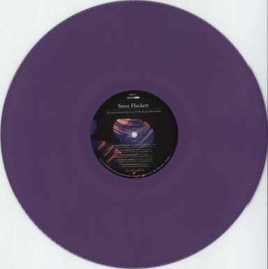 Steve Hackett The Lamb Stands Up Live At The Royal Albert Hall - 4-LP Box Set - Purple Vinyl - Autographed UK 4-LP vinyl album record set SVE4LTH881690