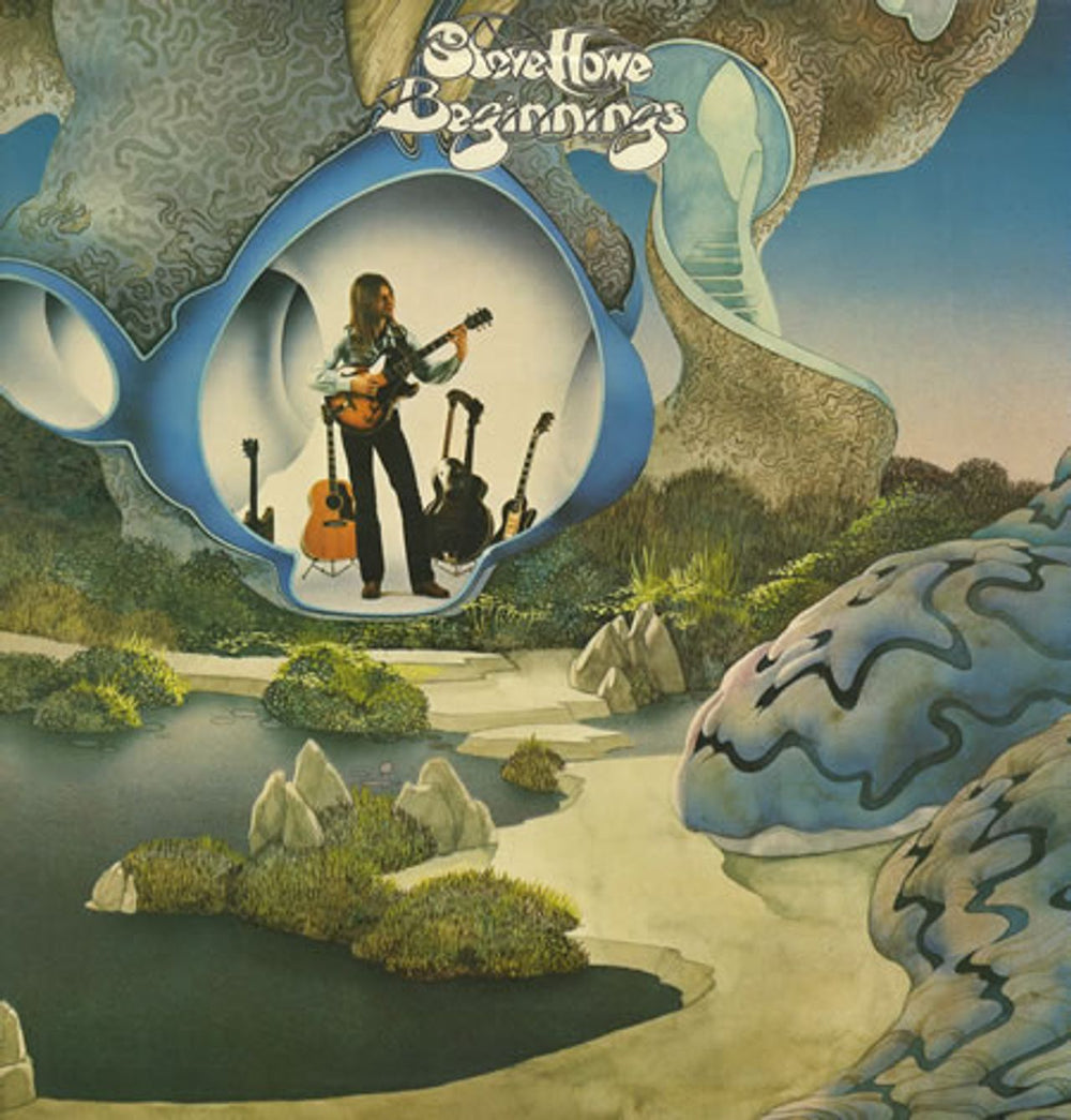 Steve Howe Beginnings + Sticker UK vinyl LP album (LP record) K50151