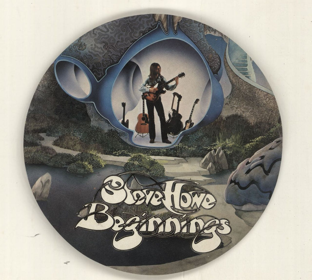 Steve Howe Beginnings + Sticker UK vinyl LP album (LP record) SVHLPBE117813