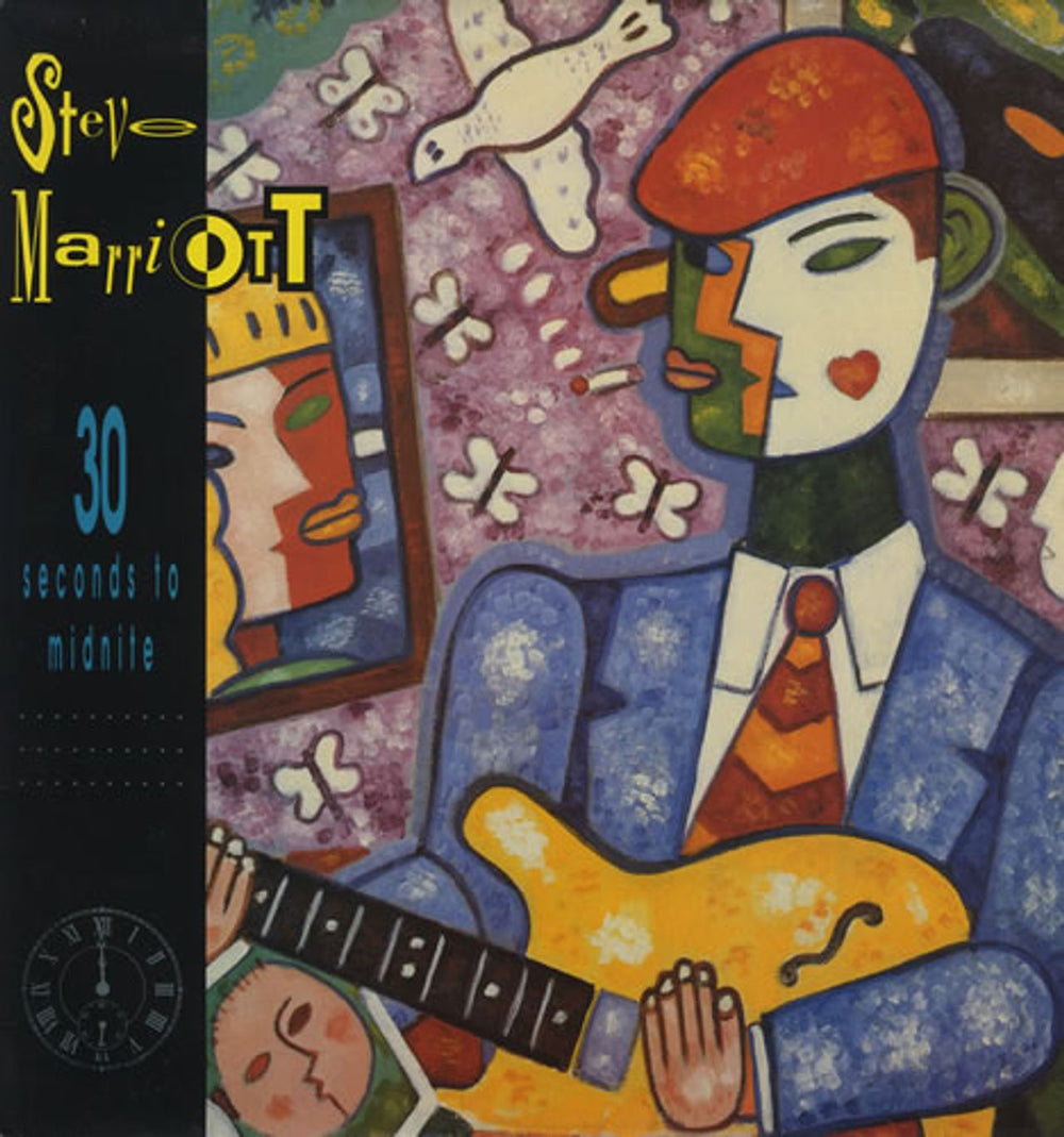 Steve Marriott 30 Seconds To Midnight UK vinyl LP album (LP record) MODEM1037