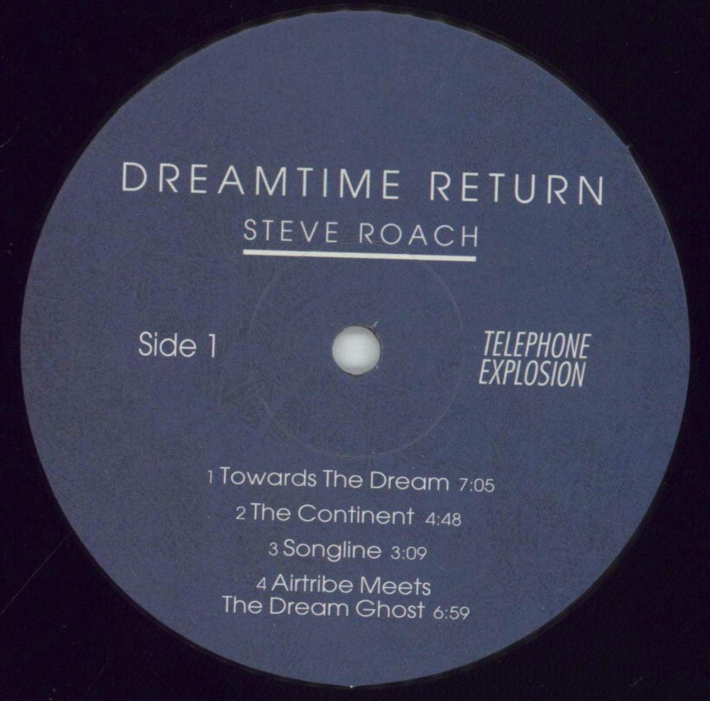 Steve Roach Dreamtime Return Canadian 2-LP vinyl record set (Double LP Album) ZTF2LDR848850