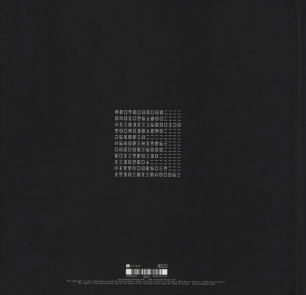 Steven Wilson Hand. Cannot. Erase.: Deluxe Edition UK CD Album Box Set 802644852256