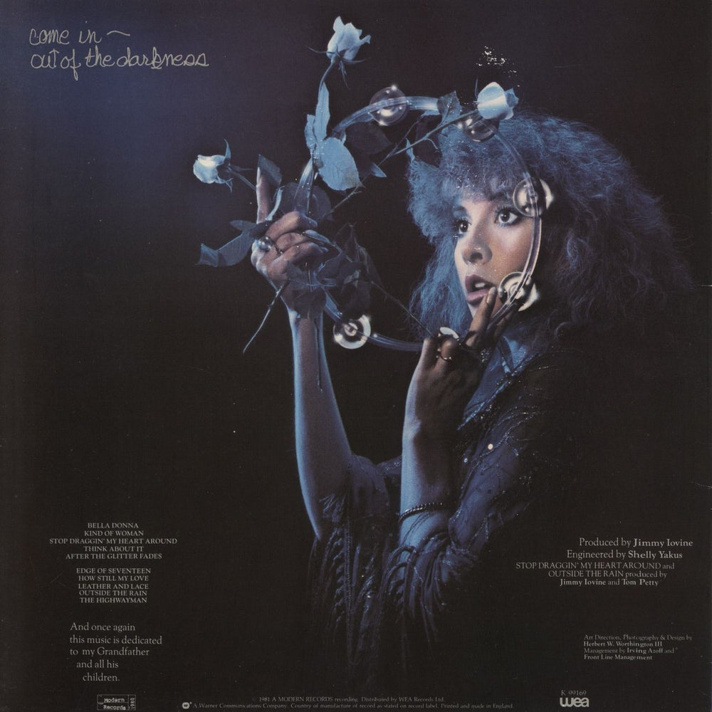 Stevie Nicks Bella Donna - EX UK vinyl LP album (LP record)