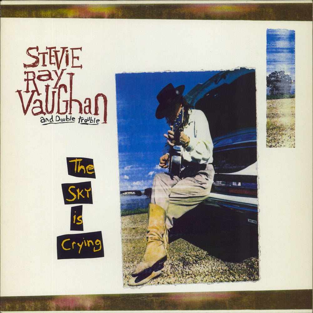 Stevie Ray Vaughan The Sky Is Crying - EX Dutch vinyl LP album (LP record) 4686401