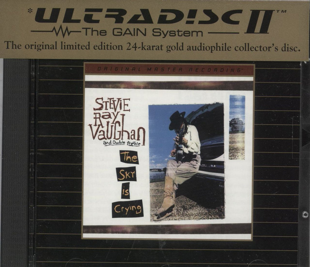 Stevie Ray Vaughan The Sky Is Crying - Gold US CD album (CDLP) UDCD723