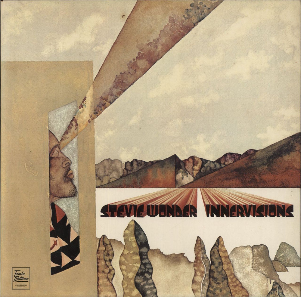 Stevie Wonder Innervisions - 1st UK vinyl LP album (LP record) STMA8011