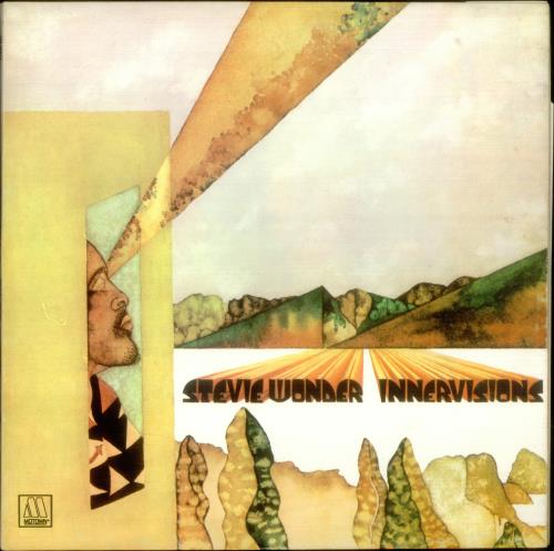 Stevie Wonder Innervisions Portugese vinyl LP album (LP record) IM-46024