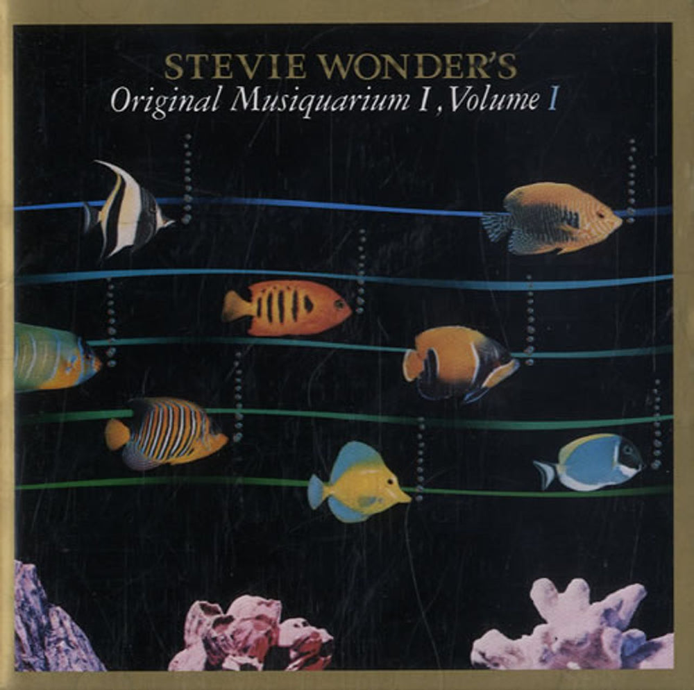 Stevie Wonder Original Musiquarium I, Volume I Japanese CD album (CDLP) R32M-1006