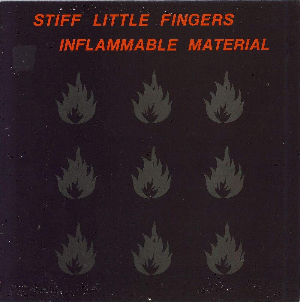 Stiff Little Fingers Inflammable Material - 1st - EX UK vinyl LP album (LP record) ROUGH1