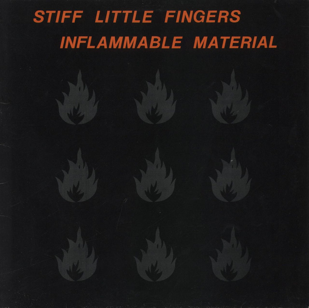 Stiff Little Fingers Inflammable Material - 2nd - EX UK vinyl LP album (LP record) ROUGH1