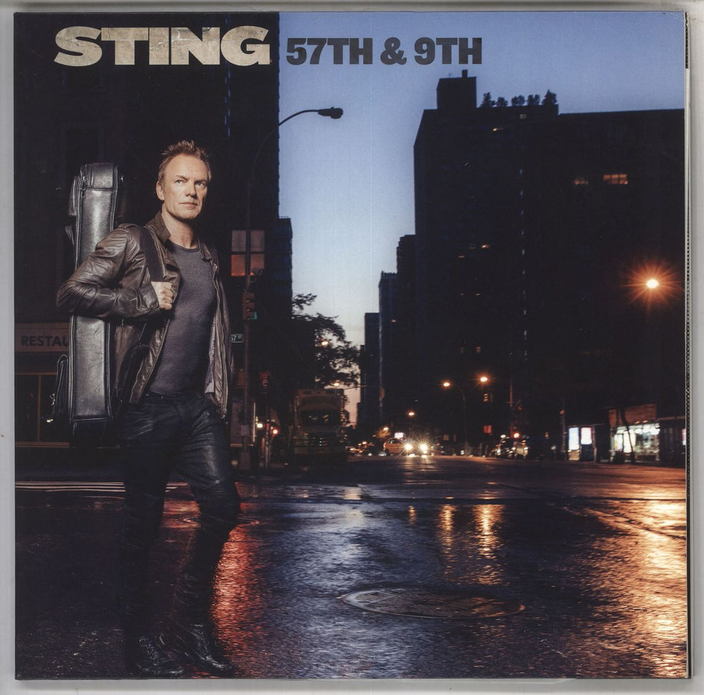 Sting 57th & 9th - 180gm UK vinyl LP album (LP record) 00602557117745