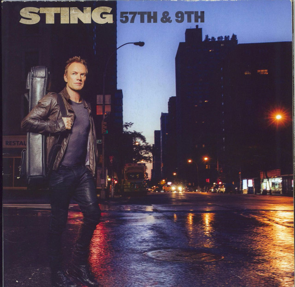 Sting 57th & 9th - 180gm Vinyl - EX UK vinyl LP album (LP record) 00602557117745