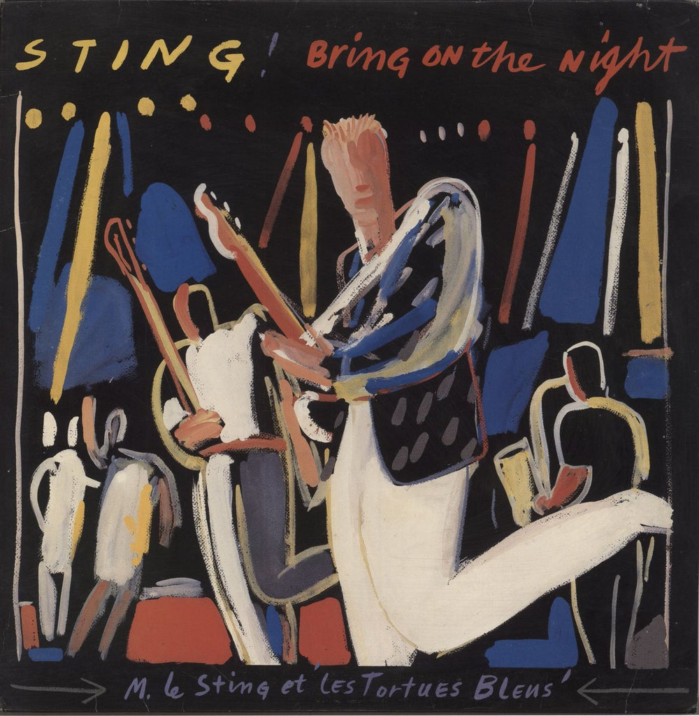 Sting Bring On The Night - EX UK 2-LP vinyl record set (Double LP Album) BRING1