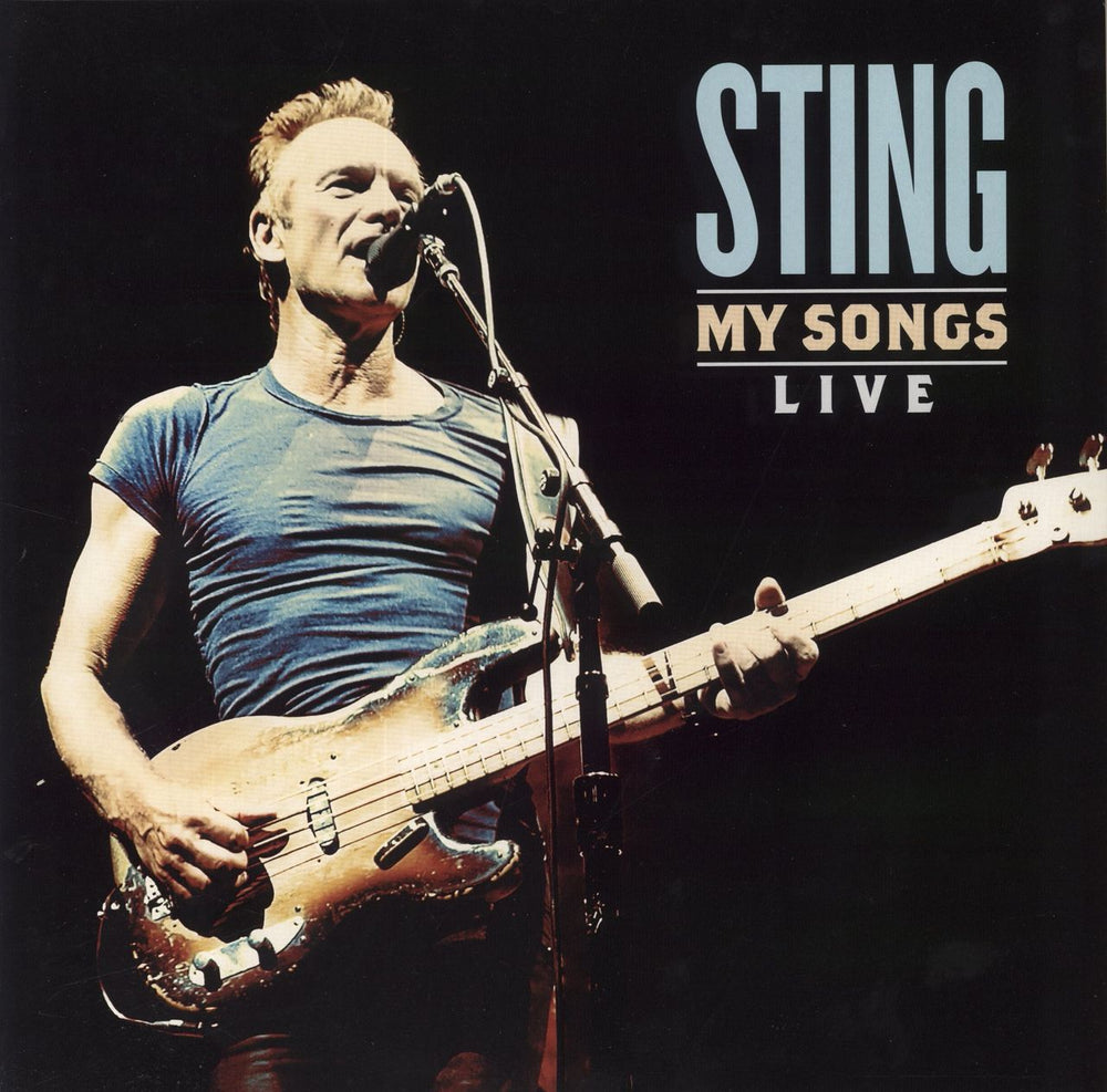 Sting My Songs (Live) UK 2-LP vinyl record set (Double LP Album) 00602508335563