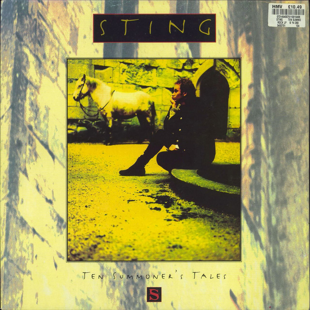 Sting Ten Summoner's Tales - EX UK vinyl LP album (LP record) 540075-1