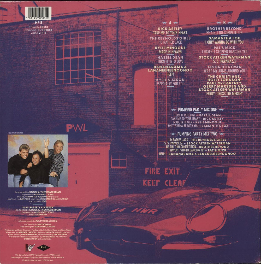 Stock Aitken Waterman Hit Factory 3 UK 2-LP vinyl record set (Double LP Album) 5011956000810