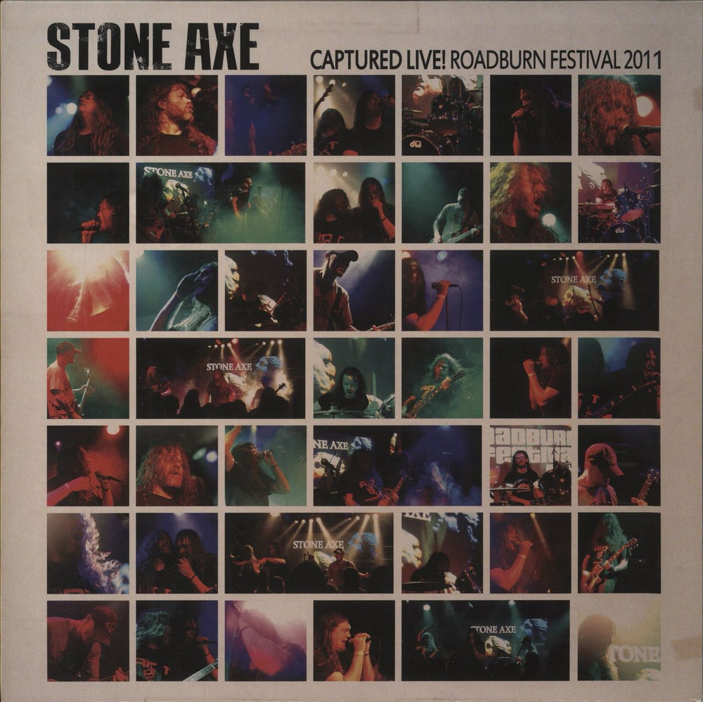 Stone Axe Captured Live! Roadburn Festival 2011 US vinyl LP album (LP record) RIPLP006