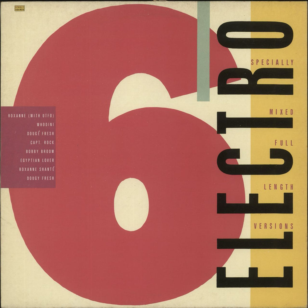 Street Sounds Compilation Electro 6 UK Vinyl LP — RareVinyl.com