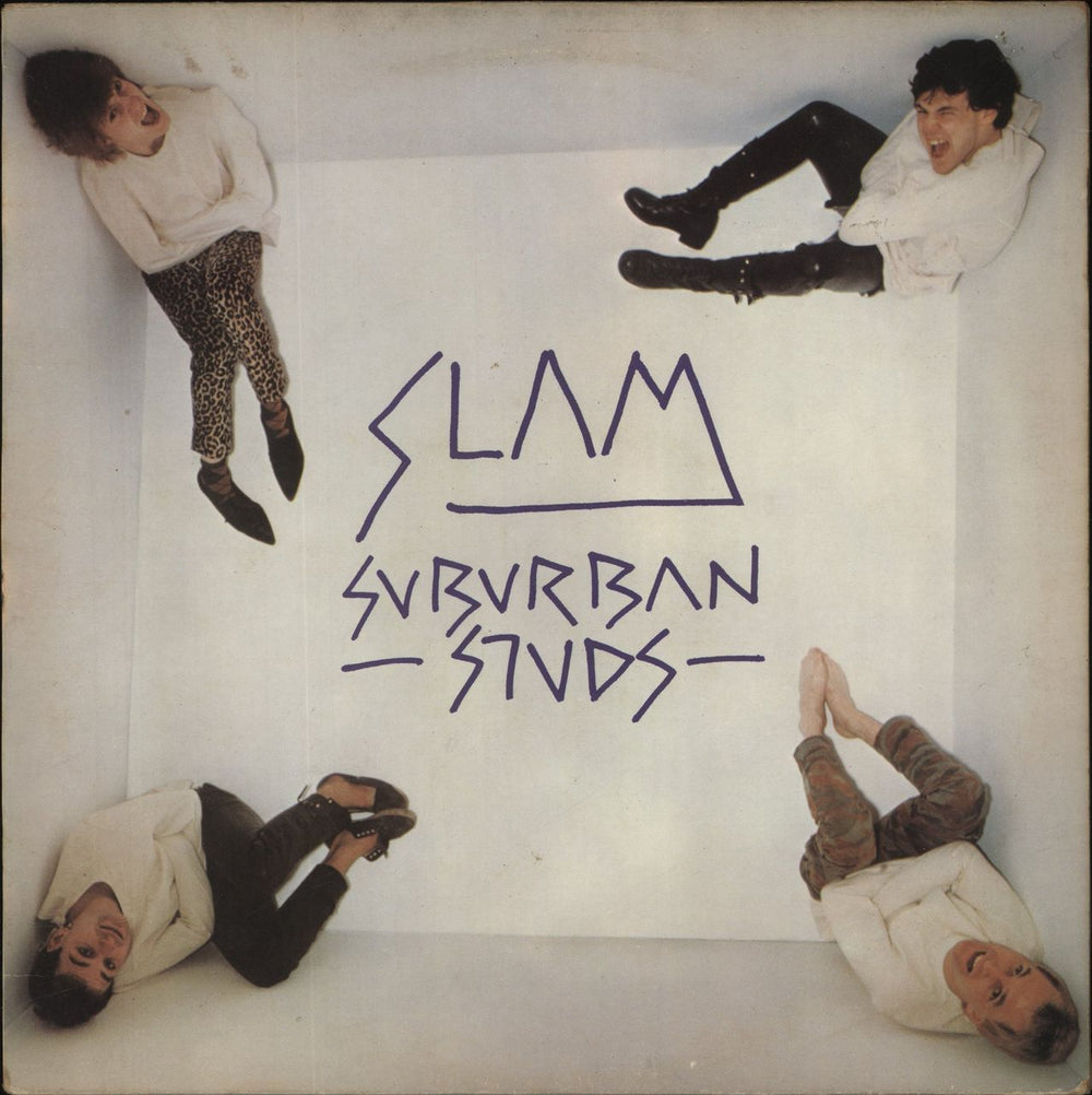 Suburban Studs Slam UK vinyl LP album (LP record) POW001