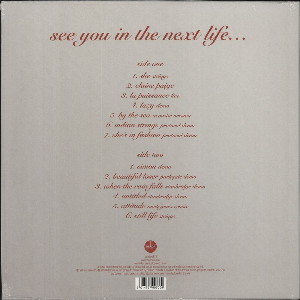 Suede See You In The Next Life... - 180gm - Sealed UK vinyl LP album (LP record) 5014797905009