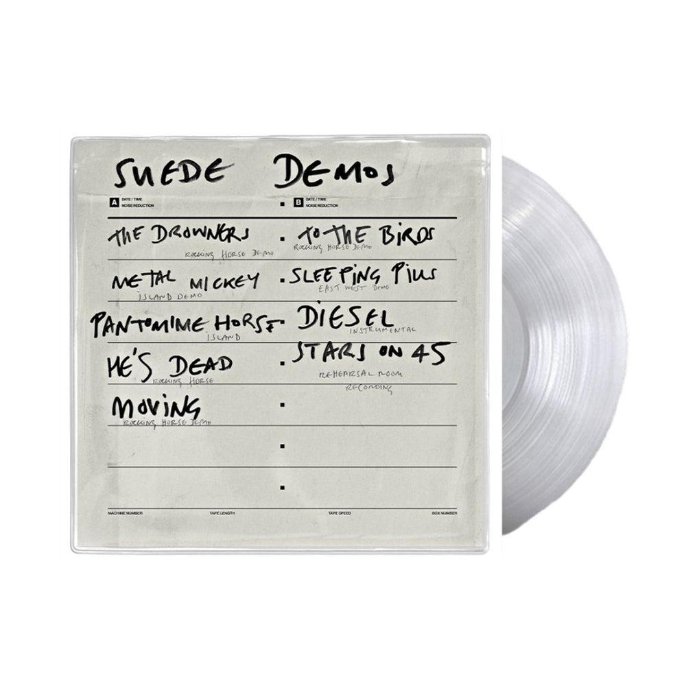 Suede Suede Demos - Clear Vinyl - RSD 2023 UK vinyl LP album (LP record) SUELPSU811367