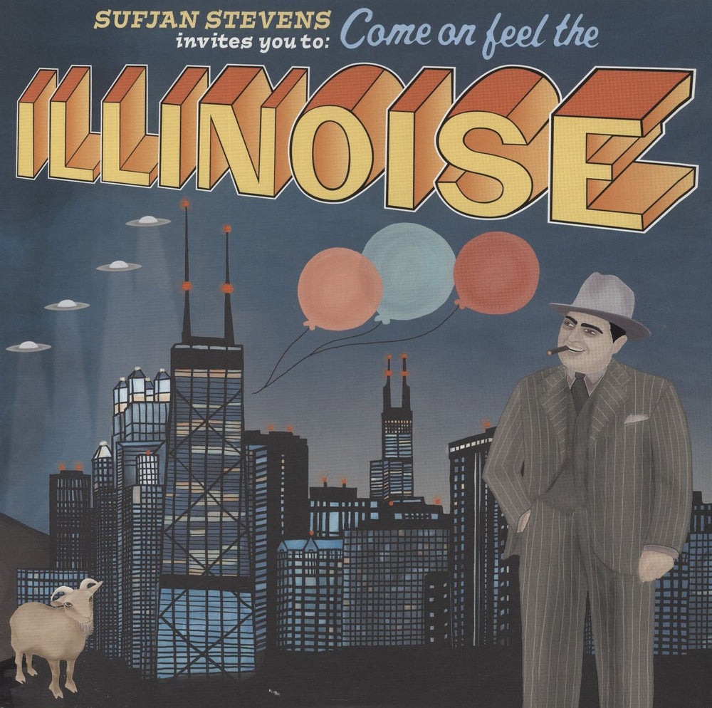 Sufjan Stevens Illinois US 2-LP vinyl record set (Double LP Album) AKR014