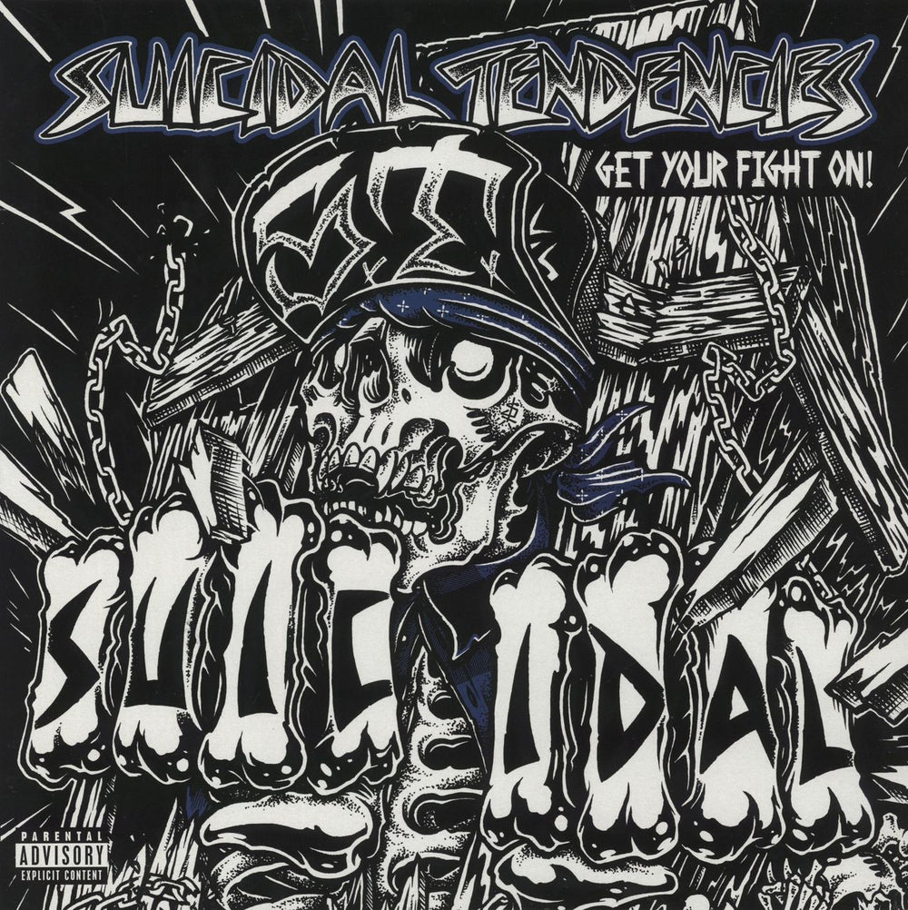 Suicidal Tendencies Get Your Fight On! - Yellow Vinyl US 12" vinyl single (12 inch record / Maxi-single) SR2334LP
